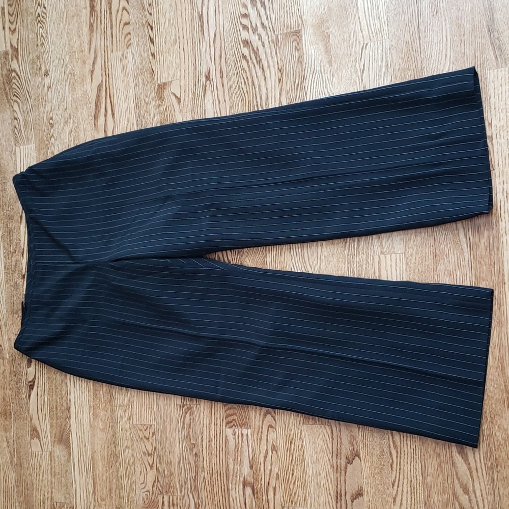 (12) Liz Claiborne Suits Pinstriped Suiting Pant Business Office Workwear Formal